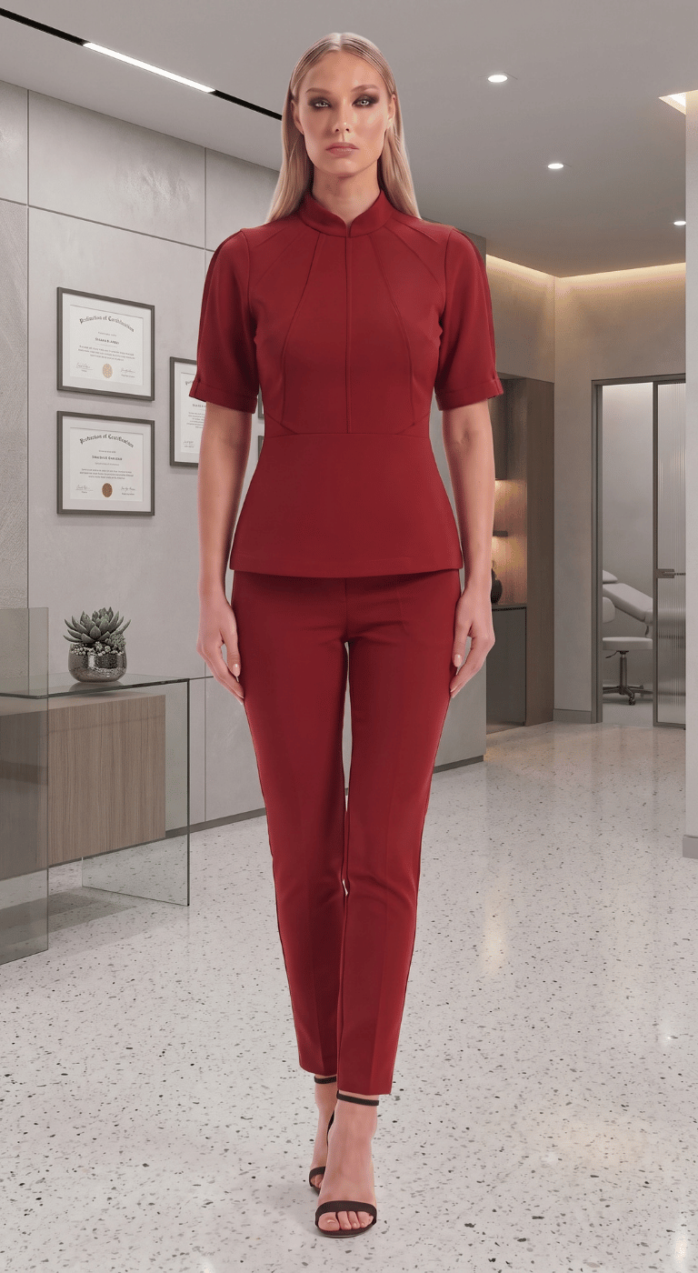 Red Scrub - Clinical & Specialist