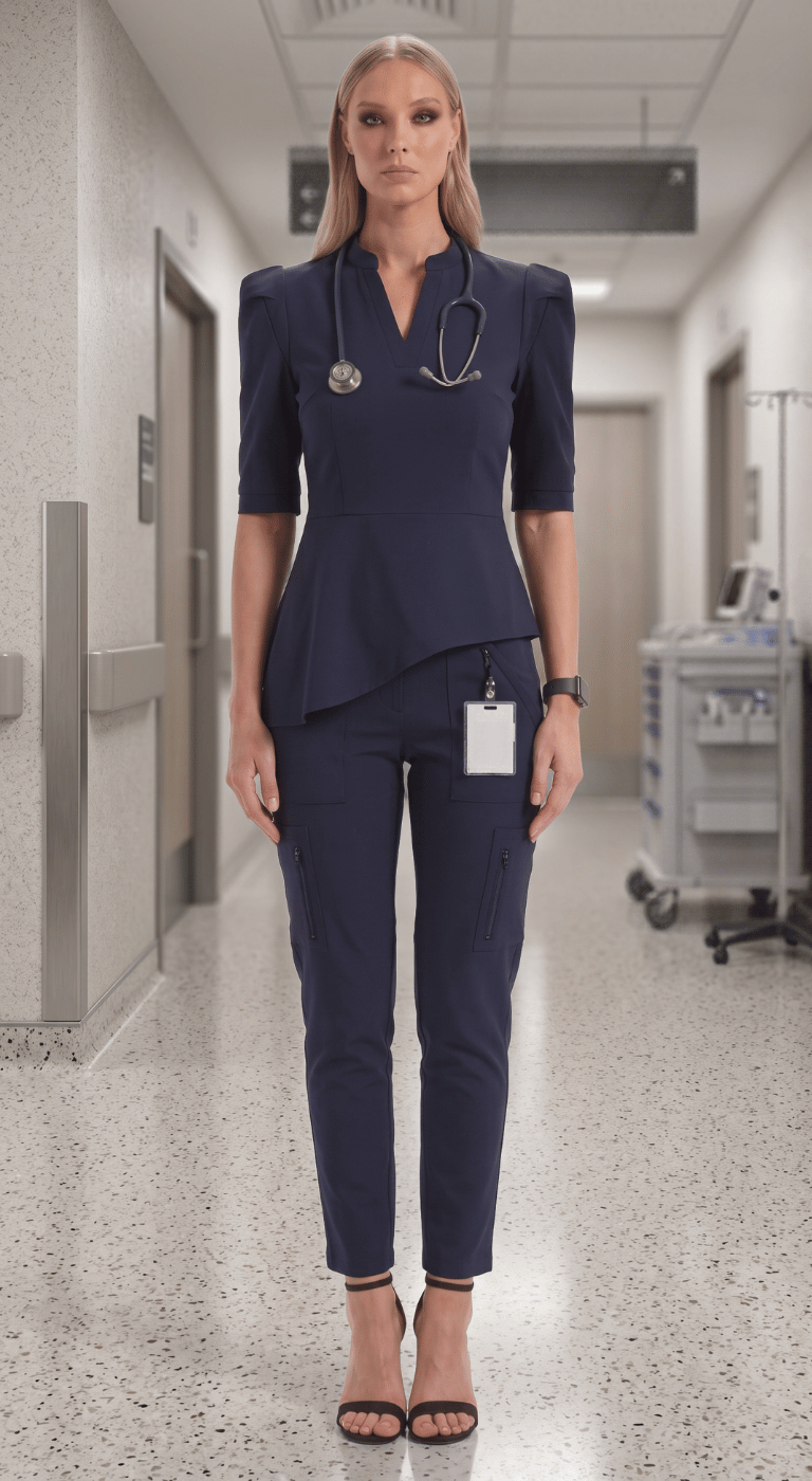 V neck scrub - Medical & Healthcare