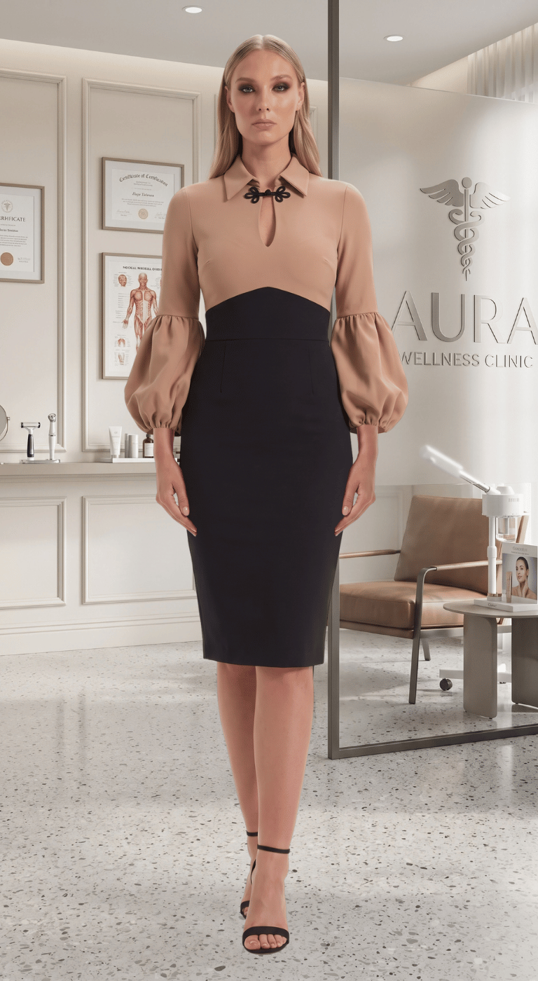 Two tone dress - Clinical & Specialist