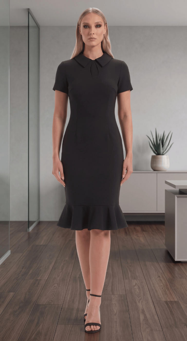 Bow collar dress - Executive