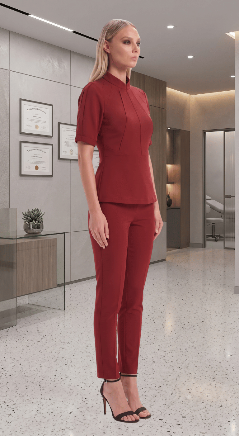Red Scrub - Clinical & Specialist