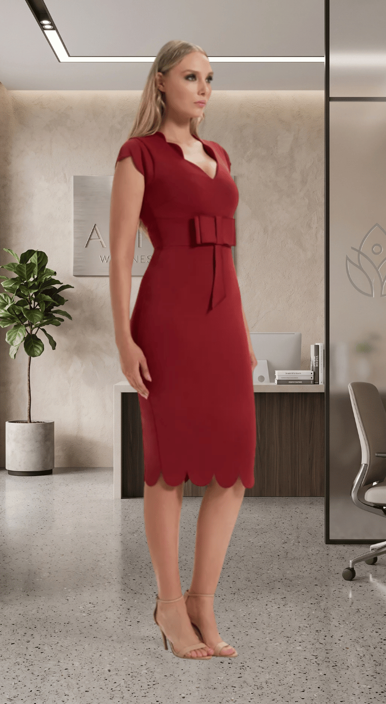 The Ice Authority Dress (Red) - Clinical & Specialist